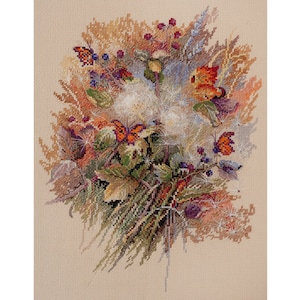 DIY Counted Cross Stitch Kit "Breathing of the Forest", Embroidery kit, Home decor, Abris Art A11