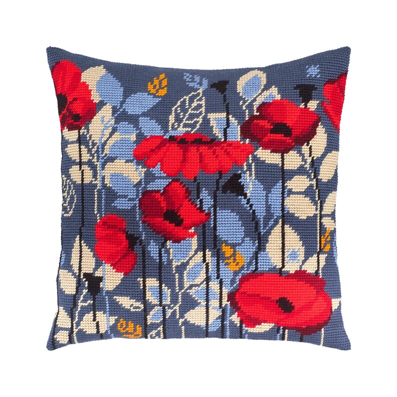 van Gogh/" Needlepoint//Tapestry Pillow Cover DIY Kit /"Irises V