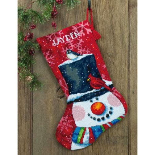 DIY Needlepoint Kit Dimensions Christmas stocking Etsy