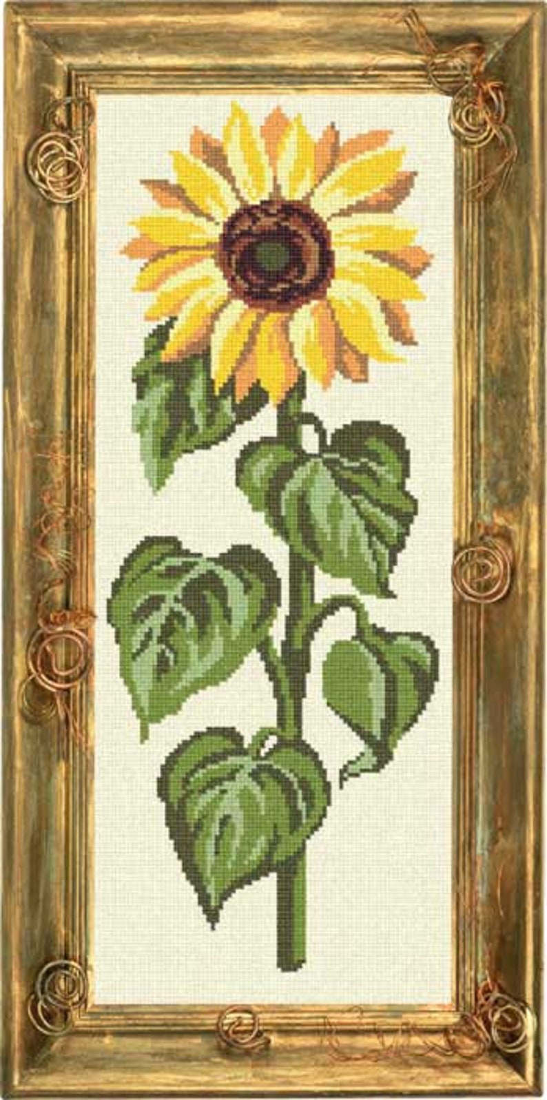 Needlepoint Kit Cross Stitch Kit sunflowers and Etsy