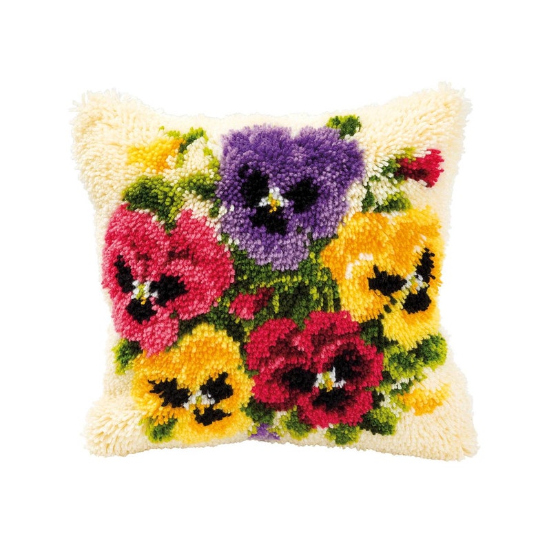 How To Make A Cushion From Latch Hook at Reginald Henderson blog