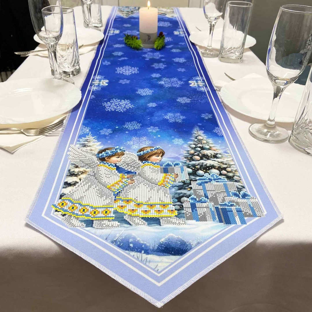 DIY Bead Embroidery Table Runner Kit 