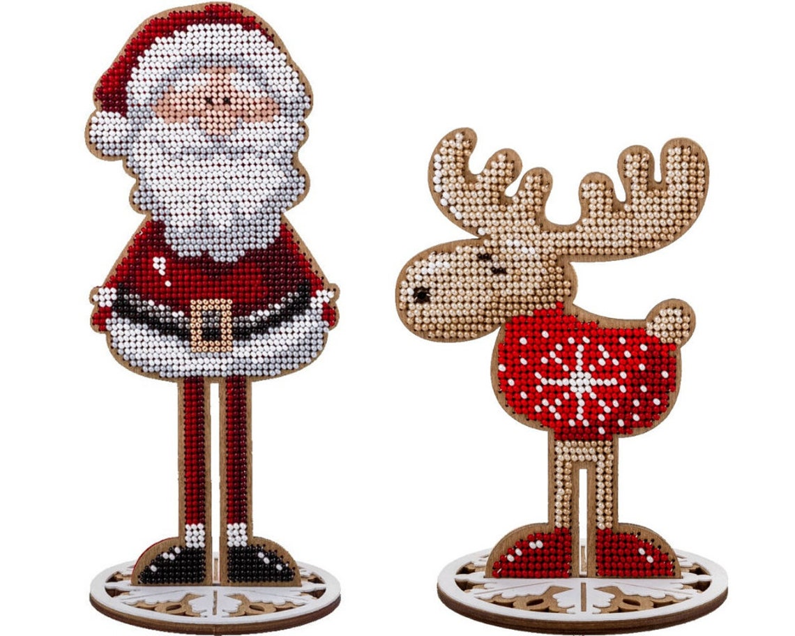 DIY Christmas Tree Toy Kit santa Claus Xmas Tree Etsy