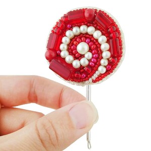 Beadwork Kit for Creating Brooch "lollipop", DIY Jewelry Making Kit ...