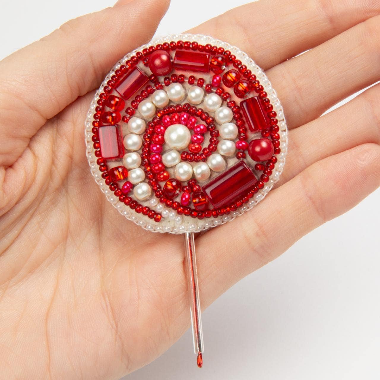 Beadwork Kit for Creating Brooch "lollipop", DIY Jewelry Making Kit ...