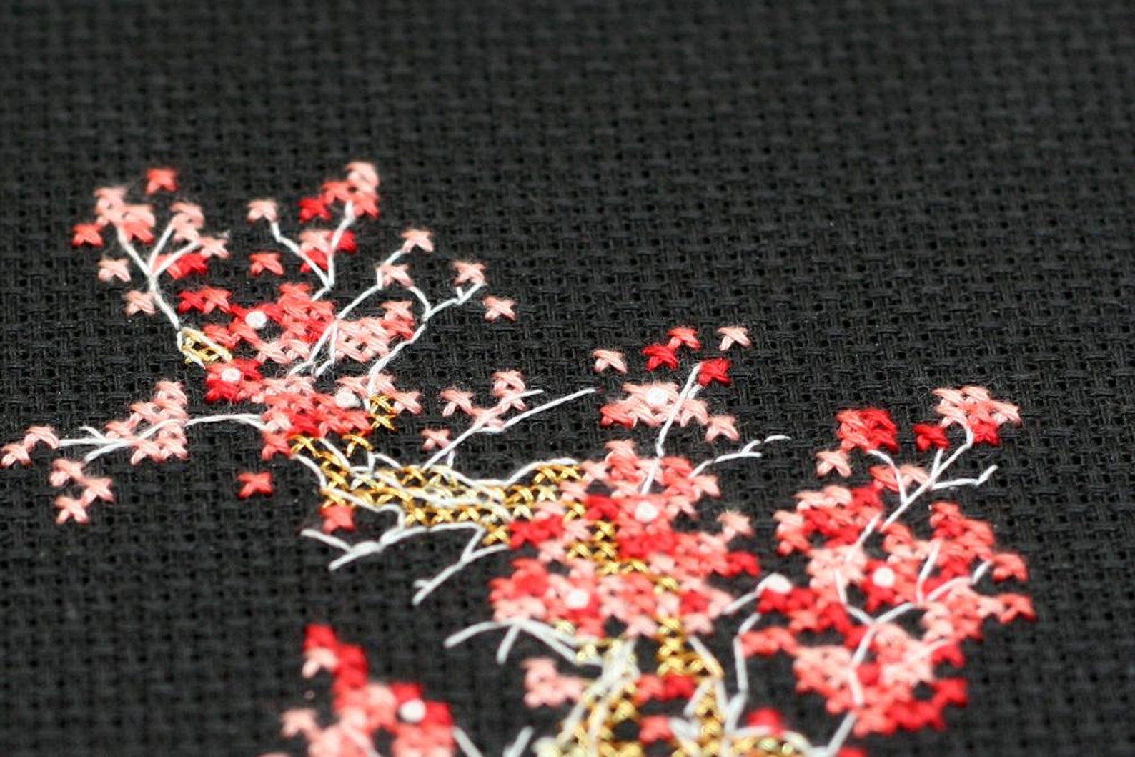 DIY Counted Cross Stitch Kit japan2 Embroidery Etsy