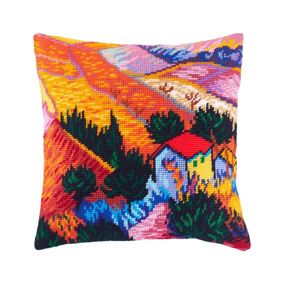 etsy needlepoint pillows