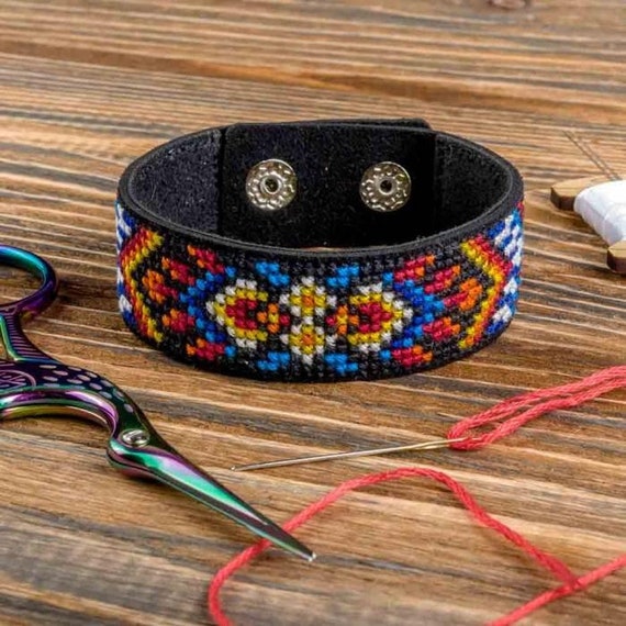 Leather bracelet making best sale kit