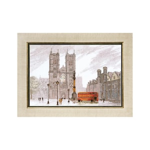 DIY Counted Cross Stitch Kit &quot;London.Westminster Abbey&quot;, Embroidery kit, Home decor