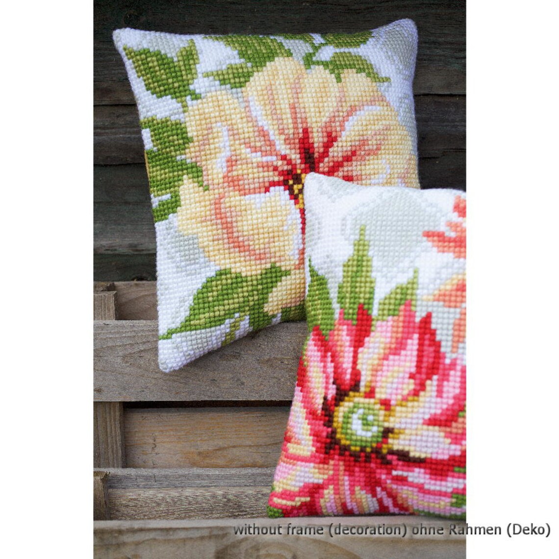 DIY Needlepoint Kit Vervaco Cross Stitch Cushion Kit Etsy