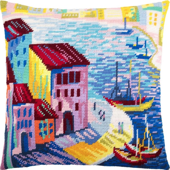 Needlepoint cheap pillow kits