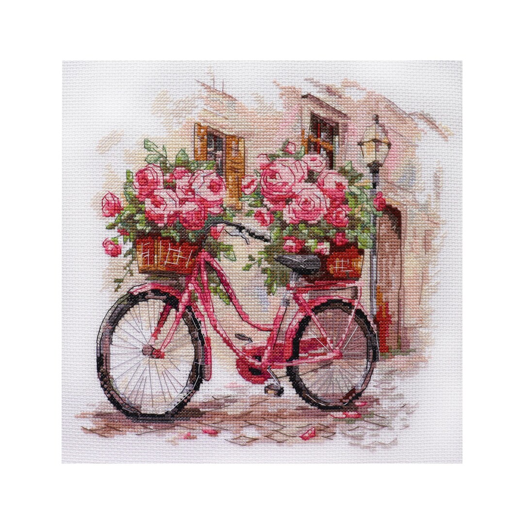 RIOLIS - Old Photo 1611, Cross Stitch Kits 10.25"X15", Cross Stitch Kits For Beginners & Advanced, Crossstitching Kits Adult, Counted