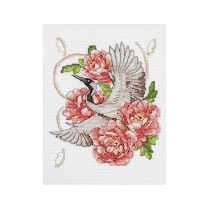 DIY Counted Cross Stitch Kit &quot;On wings to the dream&quot;, Embroidery kit, Home decor, Abris Art A30