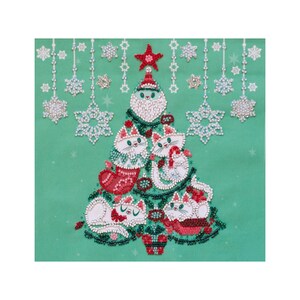 DIY Bead Embroidery Kit &quot;Decorate&quot; | Abris Art Beading Pattern Kit for Adults A23 | Handmade Home Decor on Art Canvas | Craft Kit | Handmade