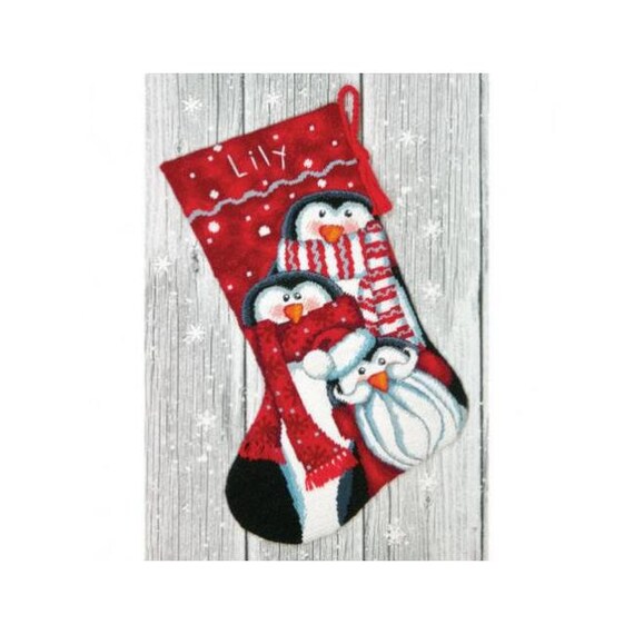 DIY Needlepoint Kit Dimensions Christmas stocking Etsy