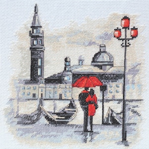 DIY Counted Cross Stitch Kit &quot;Special date&quot;, Embroidery kit, Home decor, Abris Art A11