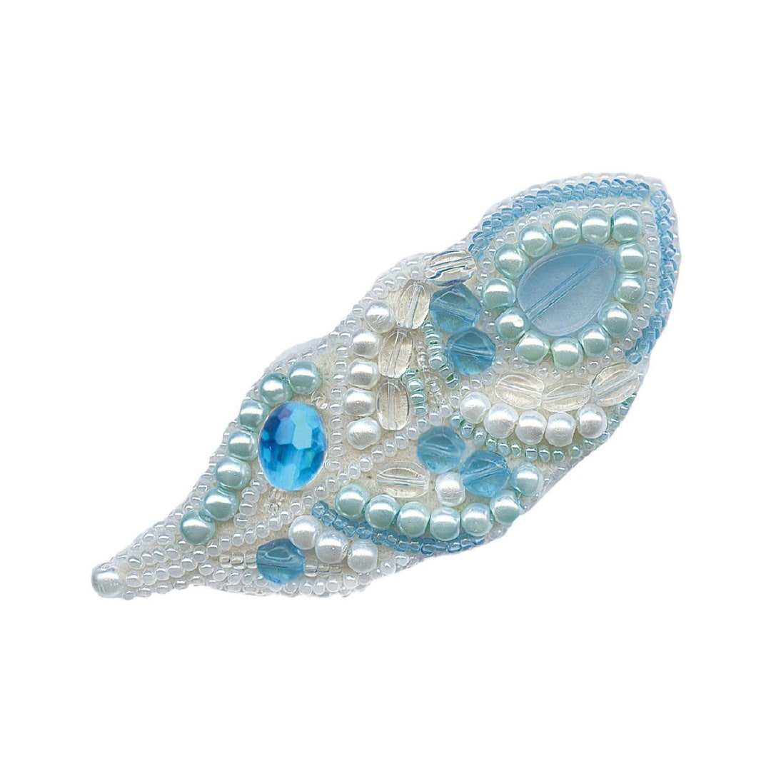 Beadwork Kit for Creating Brooch "tenderness", DIY Jewelry Making Kit ...