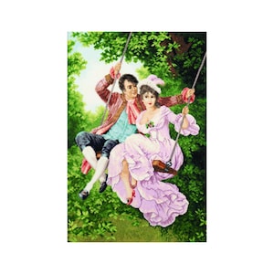 DIY Counted Cross Stitch Kit &quot;Romantic romances&quot;, Embroidery kit, DIY Craft Kit, Home decor