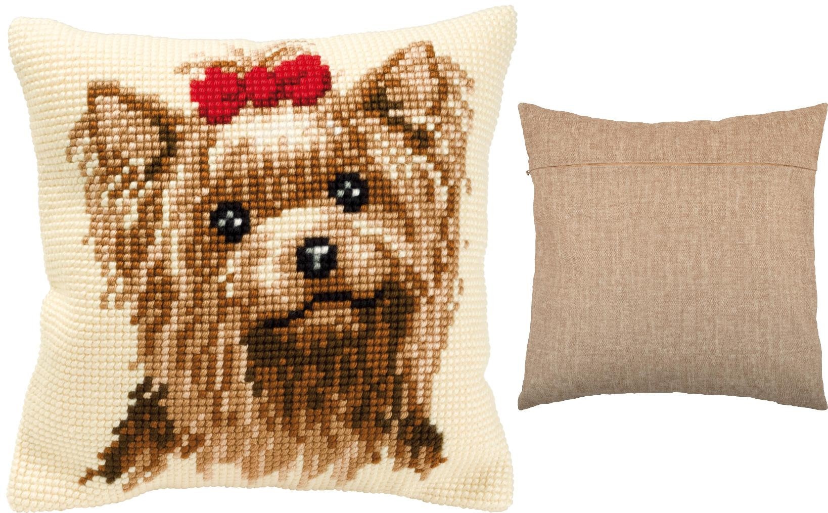 DIY Needlepoint cushion Kit Vervaco Yorkshire Etsy