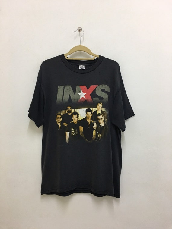 Vintage INXS Shirt Tour Concert Tee Shirt Made in