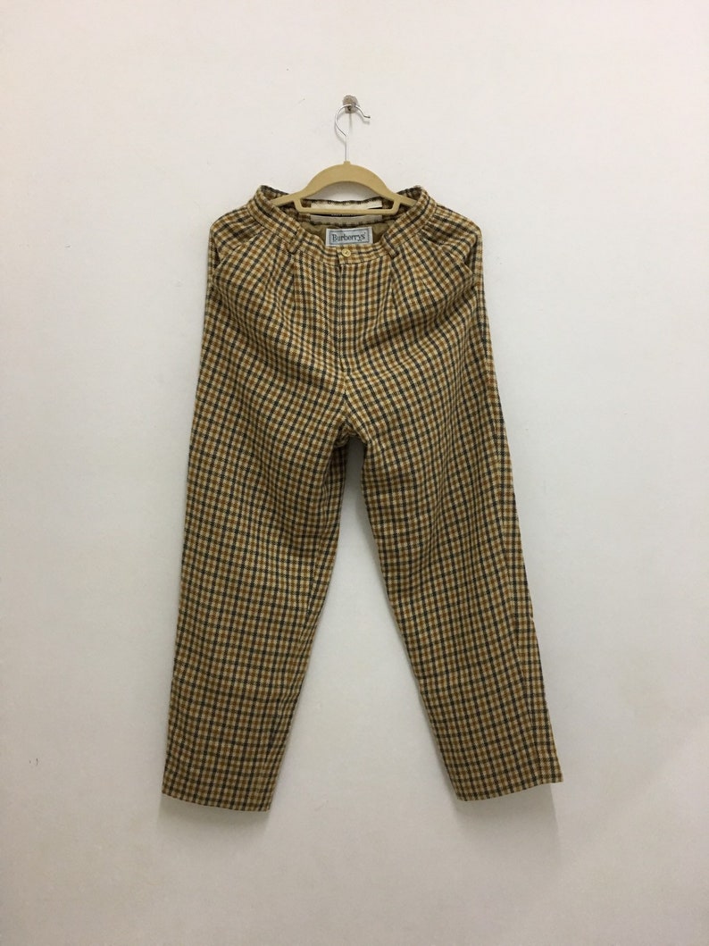 burberry nova check pants