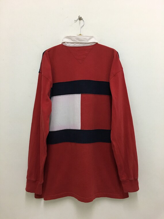 tommy hilfiger 90s rugby polo shirt