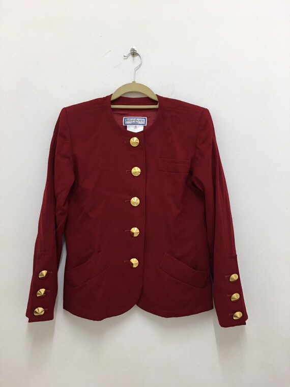 vintage ysl blazer