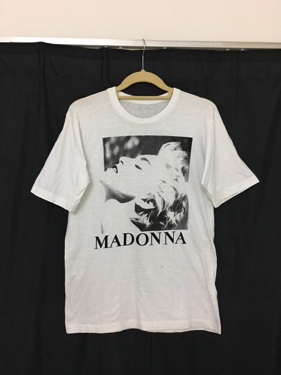 Vintage Madonna Shirt Music Pop T Shirt Medium