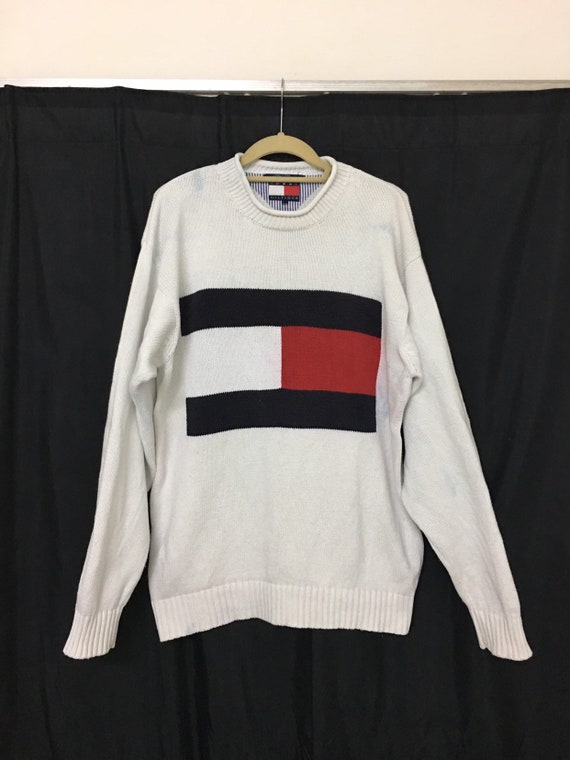 tommy hilfiger flag sweater