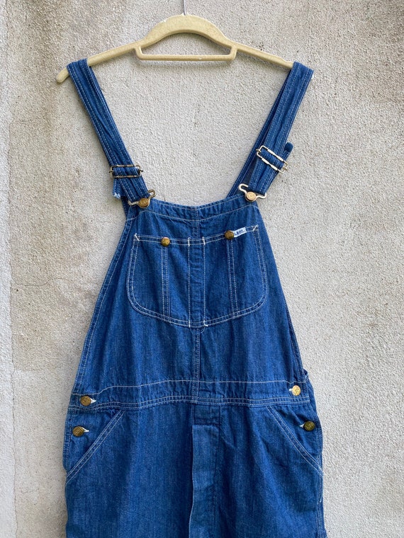 Vintage LEE Overalls Denim Workwear Made in USA Si