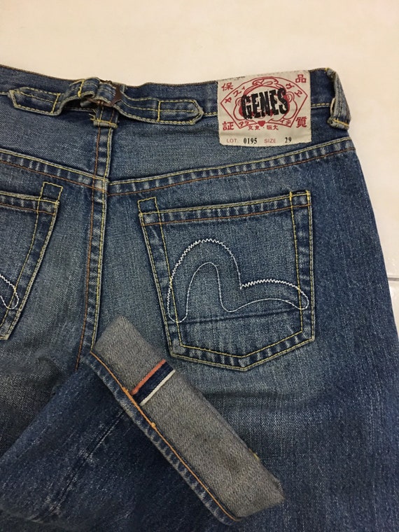 evisu genes jeans