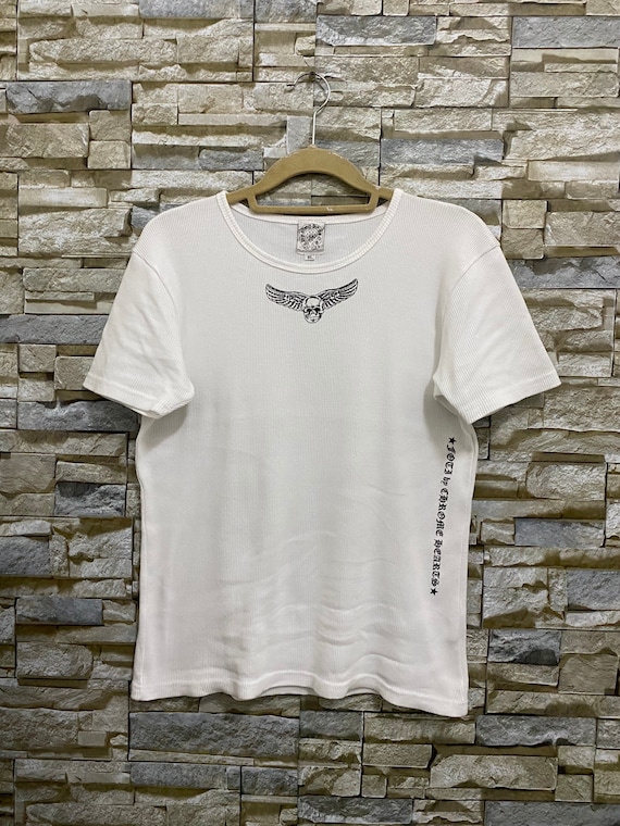 Chrome Hearts Shirt Skull Wing T Shirt