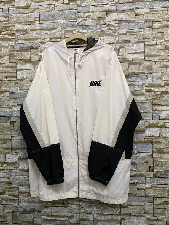 Vintage Nike Swoosh Windbreaker Jacket Size XL