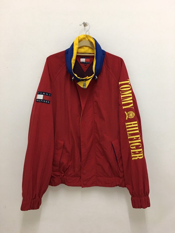 colorblock windbreaker tommy hilfiger