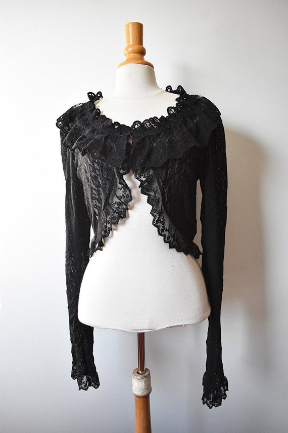 black lace cardigan uk