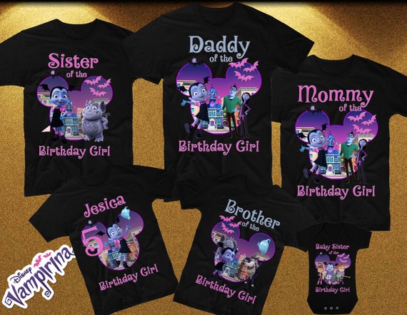 camisetas personalizadas de vampirina
