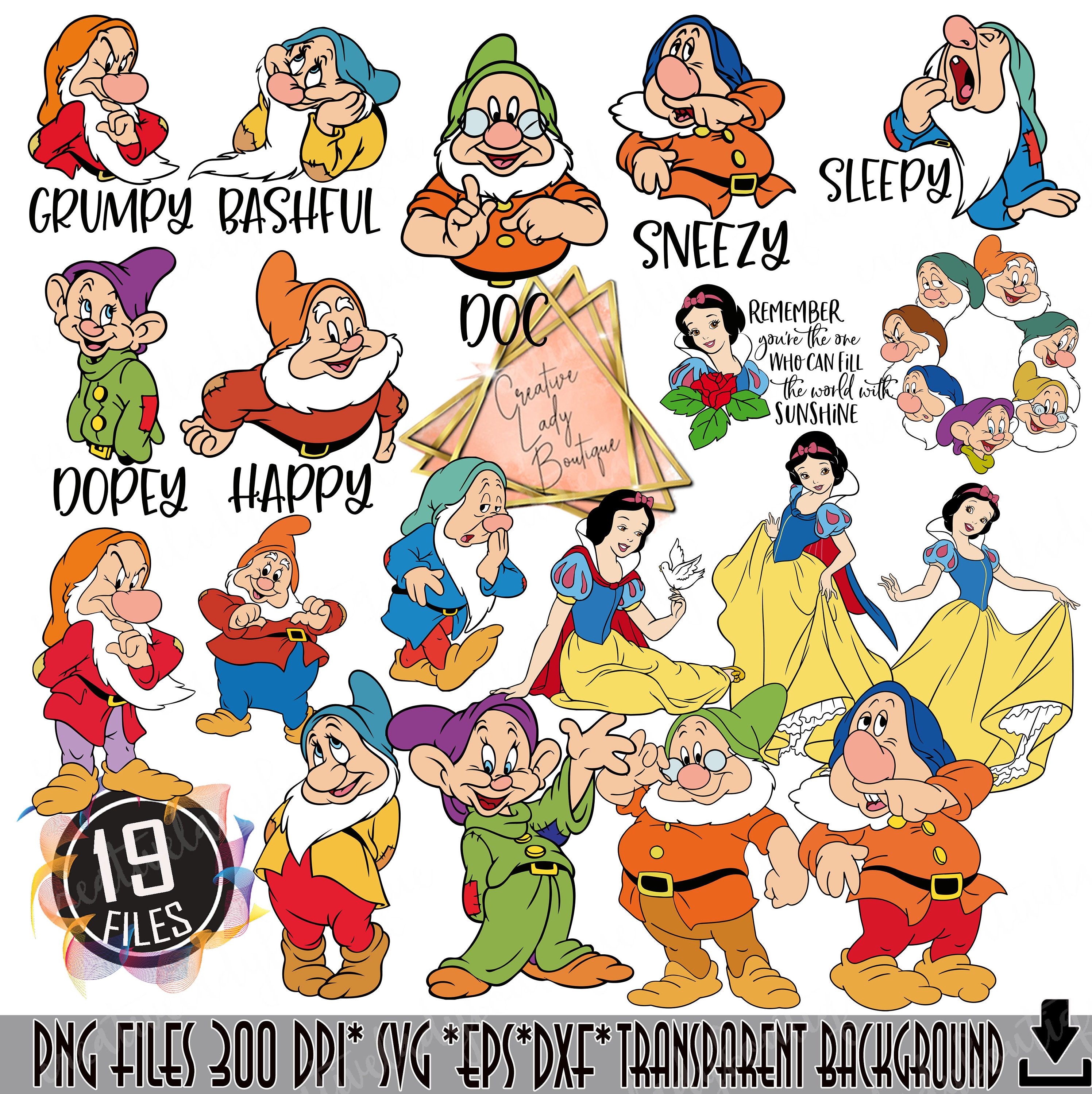 Snow White And The Seven Dwarfs Names