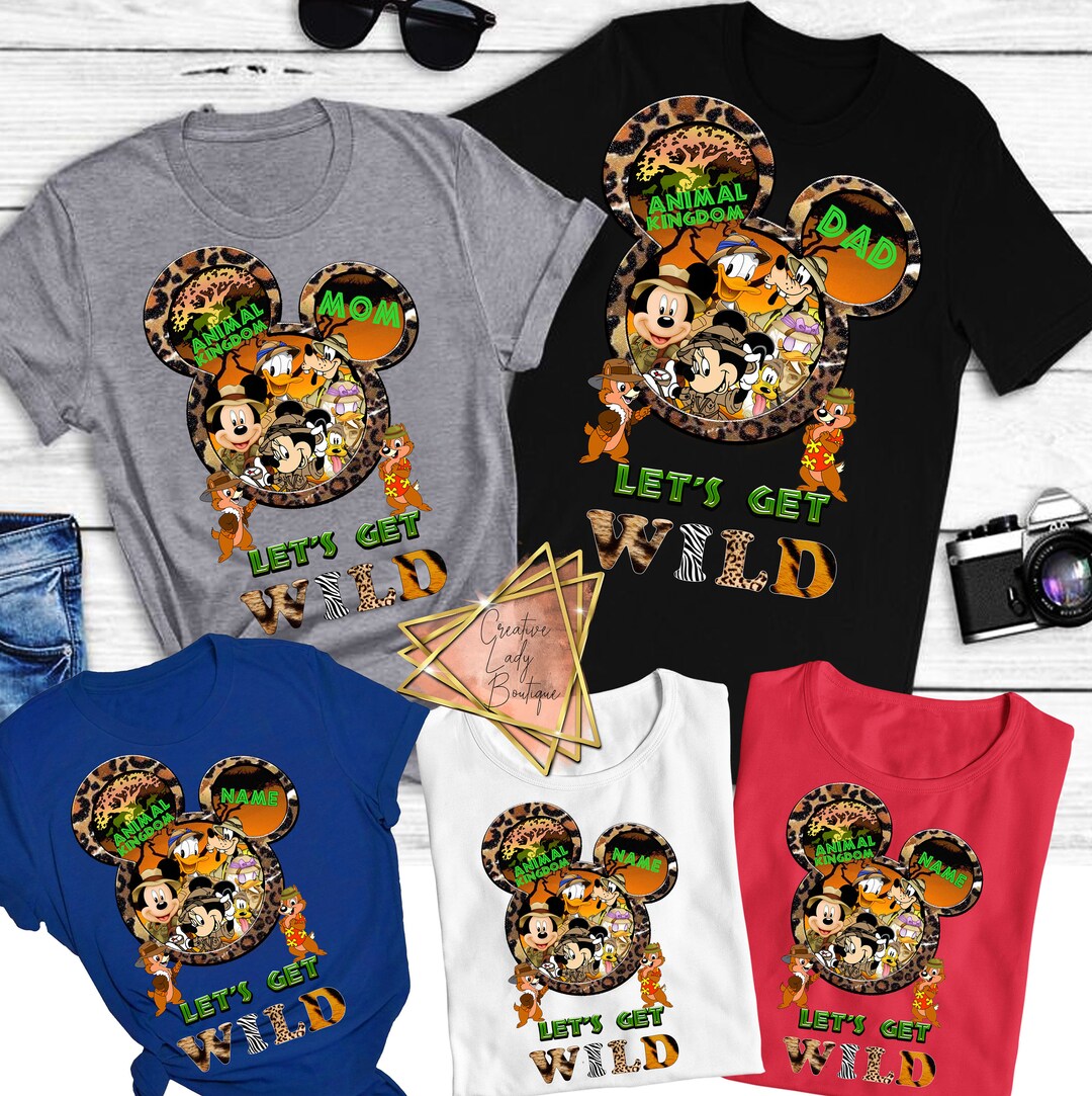 Animal Kingdom Shirt Family Vacation Safari Shirt Disneyworld Etsy