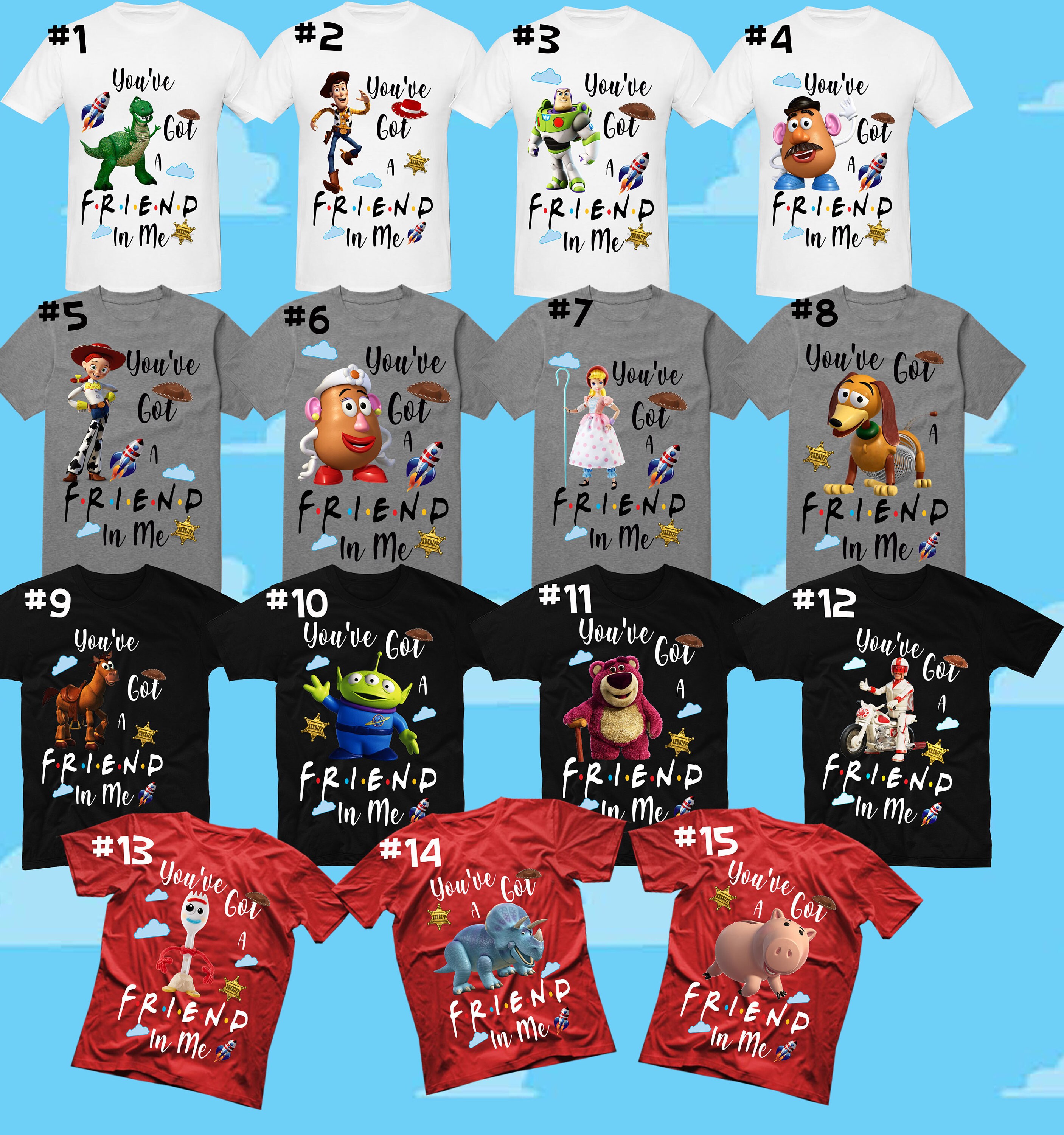 toy story family shirts