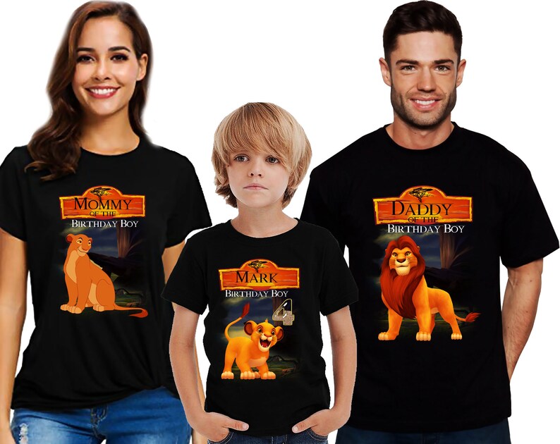 Lion King Disney Shirt Lion King Birthday Family Shirt Lion - Etsy