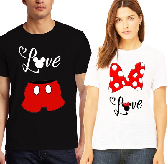 Mickey Disney Love Shirt Minnie Disney Love Shirt Disney | Etsy