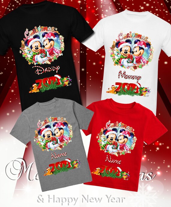 minnie mouse christmas shirt
