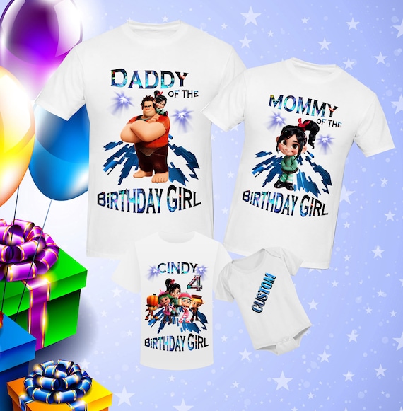wreck it ralph birthday shirt