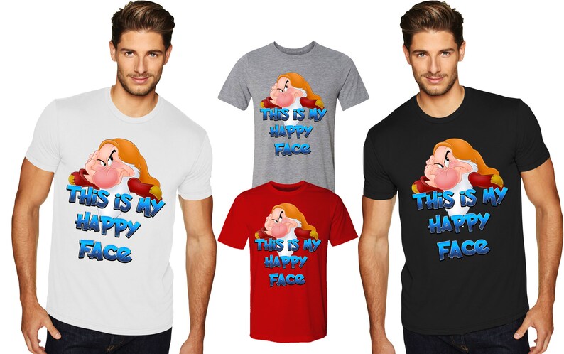 this is my happy face grumpy shirt