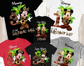 safari mickey shirt