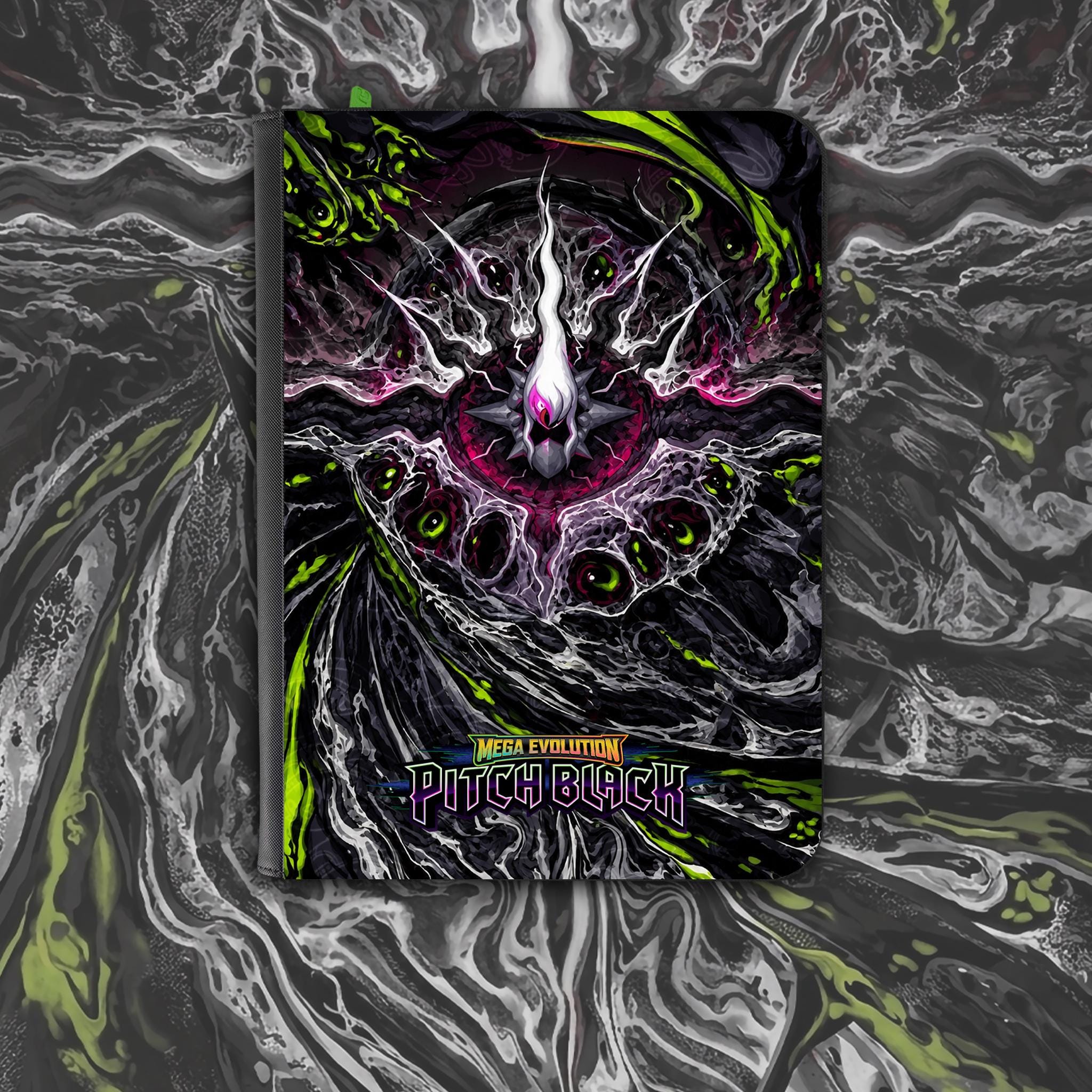 From the Vault: Lore  未開封品 Custom Pitch Black Master Set Binder – Vault X Exo-tec Zip Binder