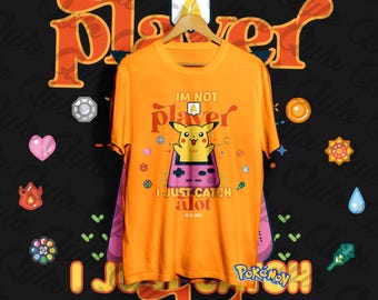 Pikachu Game Boy T-Shirt – 90s Retro Gamer Tee, Vintage Edition