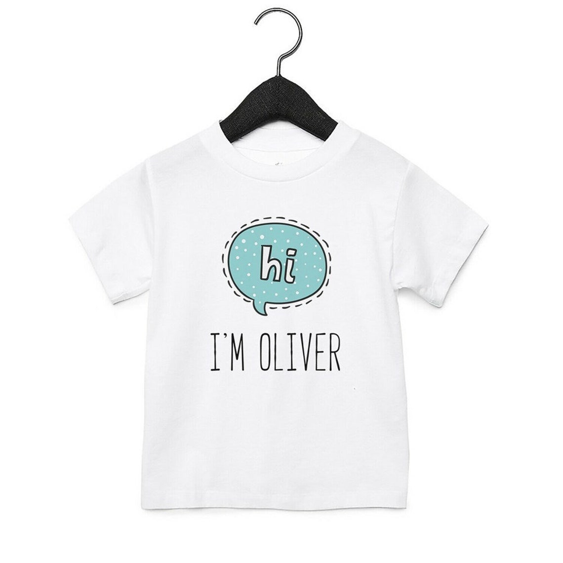 Personalised Baby Toddler T Shirt Kids Funny Gift Cute Boys Etsy