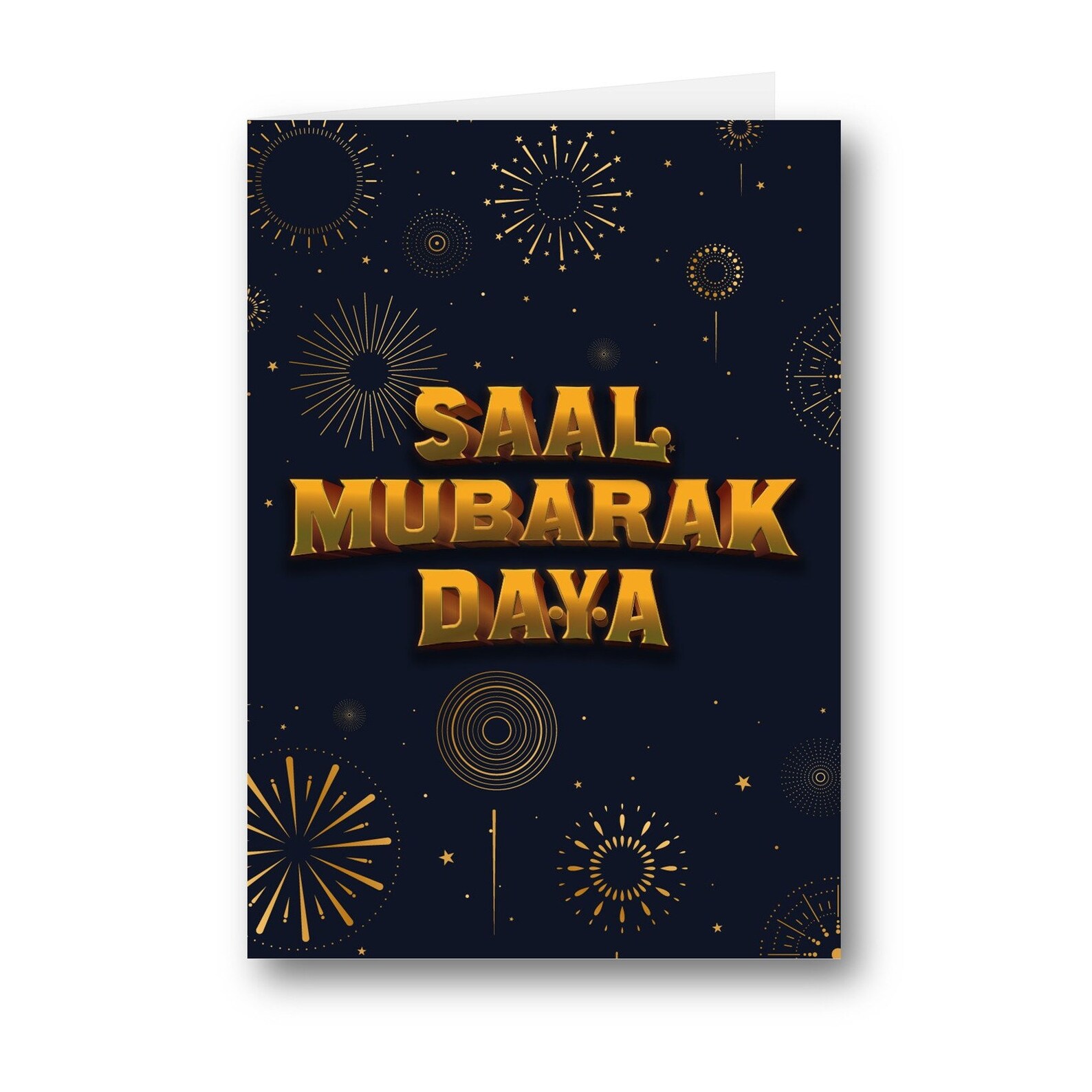 Personalised Card Sal Saal Mubarak Indian New Year Nutan Varsh Etsy