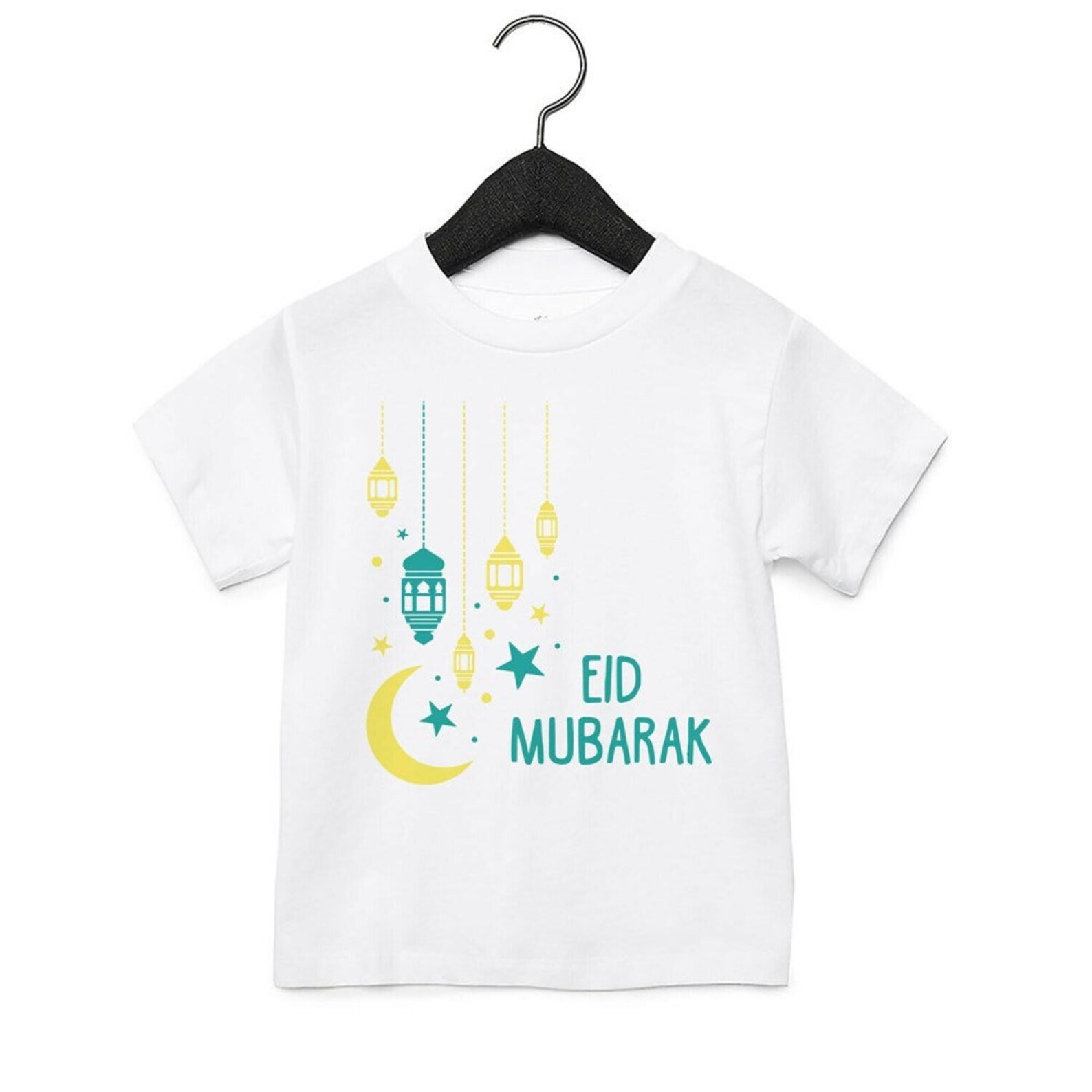 Eid Mubarak Personalised Baby Toddler T Shirt Kids Funny Gift Etsy